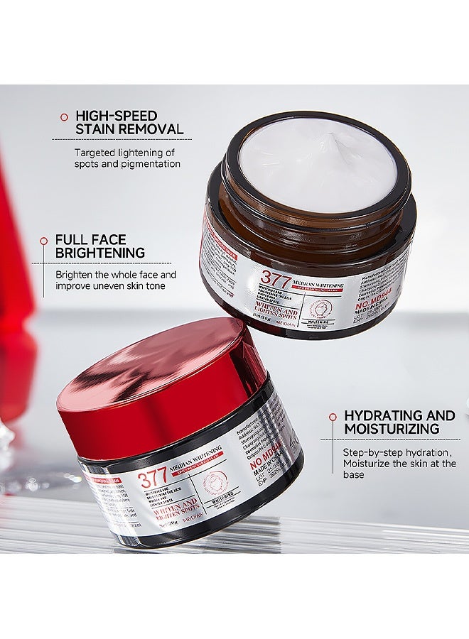 Meidián Whitening and Reducing Wrinkle Cream - Brightening, Hydrating and Moisturizing, Reducing Pigmentation, Firming and Anti-Wrinkle Brightening Cream 30g - Image 3
